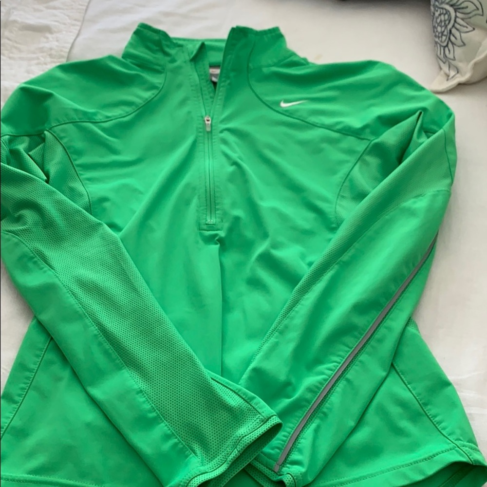 Green Nike pullover